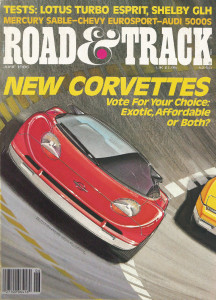 ROAD & TRACK 1986 JUNE - CORVETTES, MASERATIS, ACURA